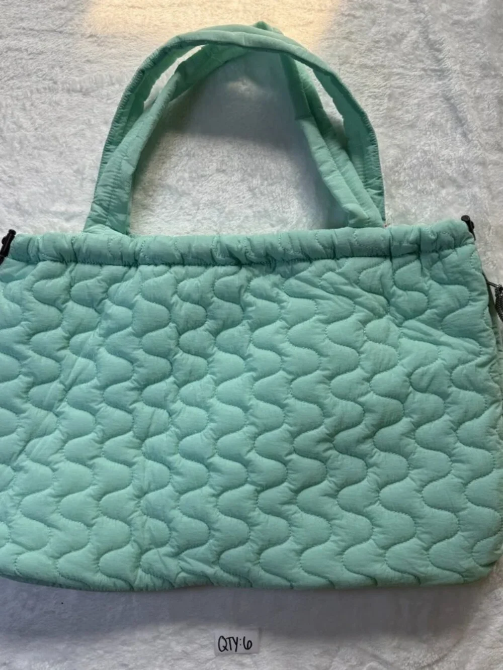 NWT Free People Movement Womens Cloud 9 Tote Bag Messenger Weekend Pistachio